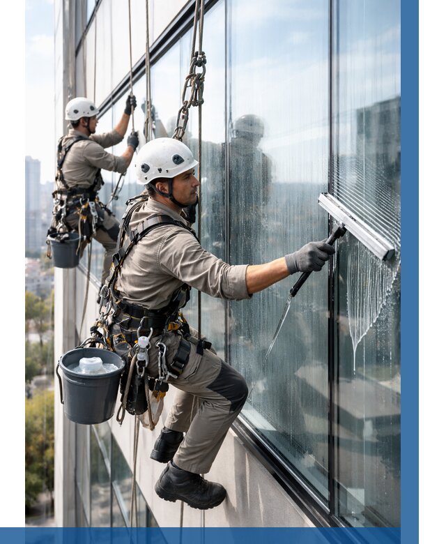 Мойка окон альпинистами в Кирове-Чепецке от 4893 р. | ВЫСОТНИК-Крв