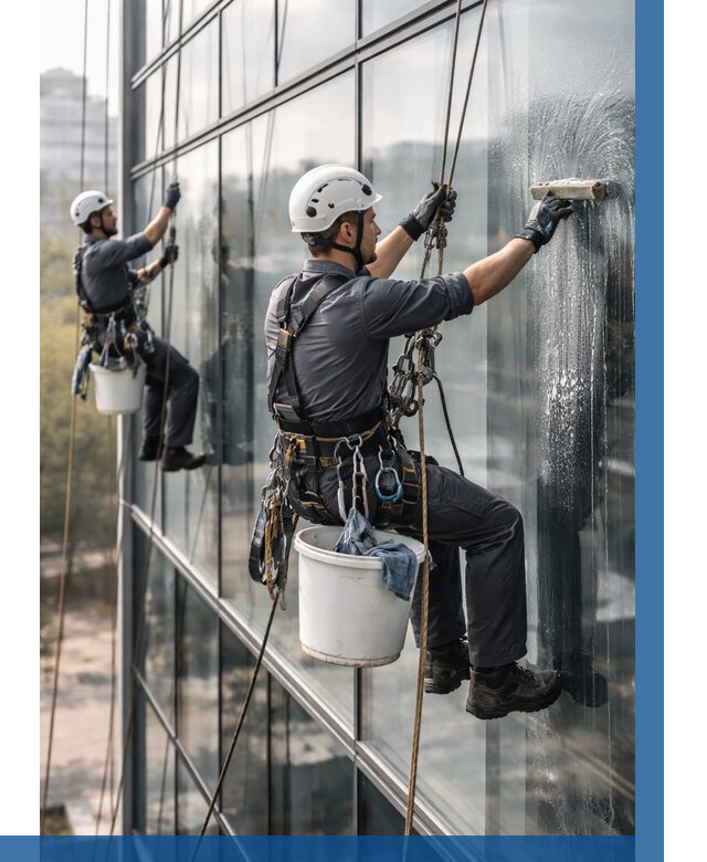 Мойка сплошного остекления в Кирове-Чепецке, заказать от 326 р.| ВЫСОТНИК-Крв