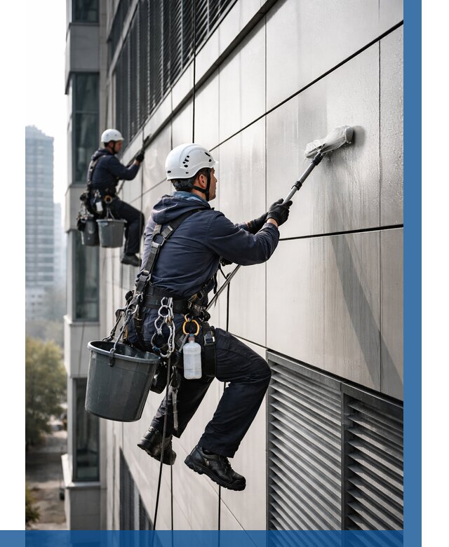 Мойка вентилируемого фасада в Кирове-Чепецке от 272 р. | ВЫСОТНИК-Крв