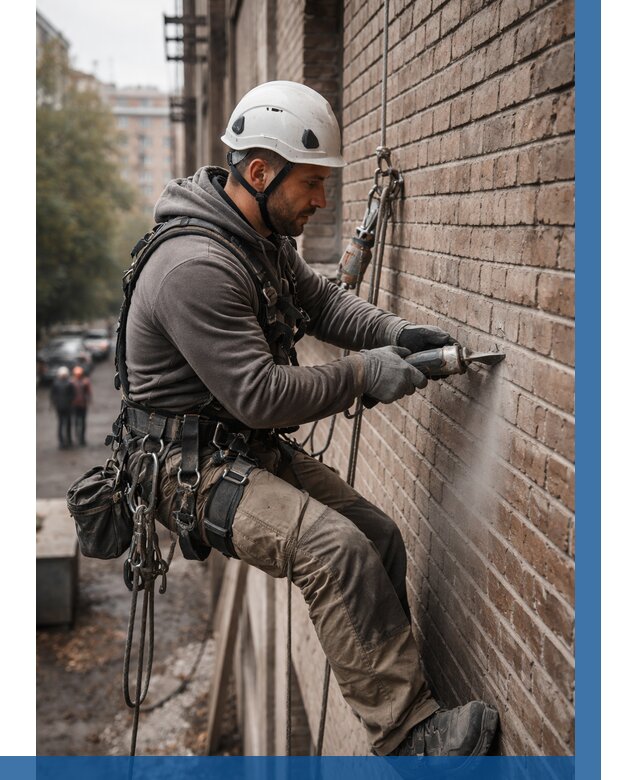 Расшивка кирпичных швов в Кирове-Чепецке от 652 р. | ВЫСОТНИК-Крв