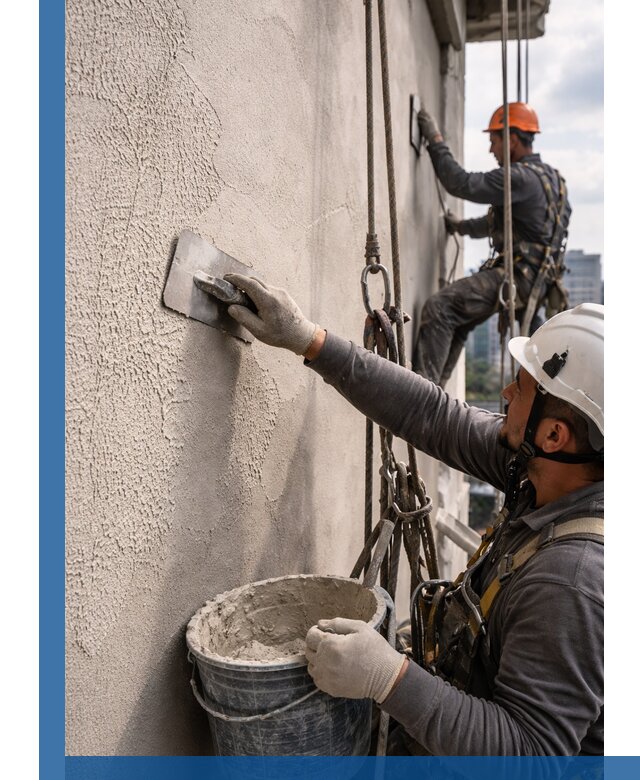Декоративная штукатурка фасада с утеплением и защитой в Кирове-Чепецке