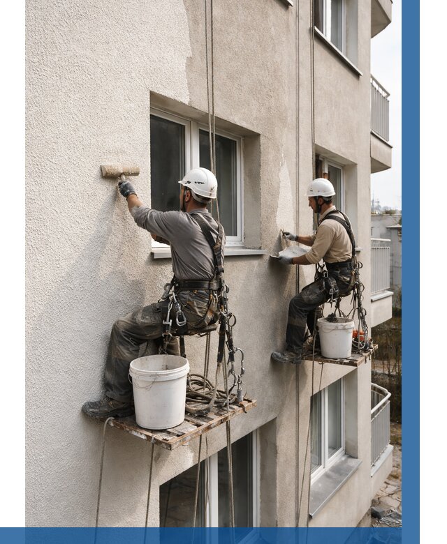 Нанесение короеда на фасад в Кирове-Чепецке от 489 р. | ВЫСОТНИК-Крв