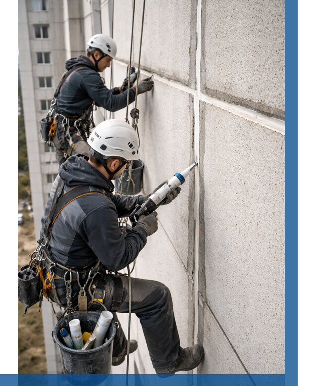 Герметизация межпанельных швов в Кирове-Чепецке от 761 р. | ВЫСОТНИК-Крв
