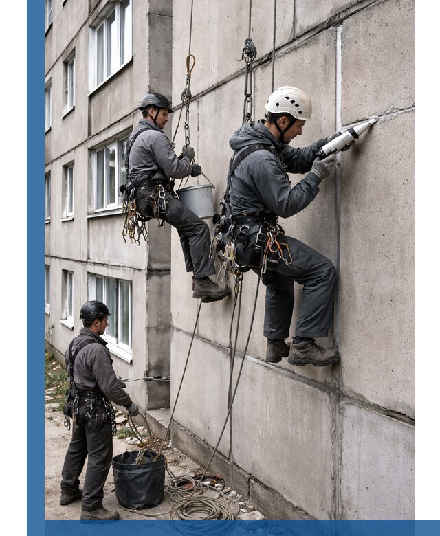 Герметизация межпанельных швов в Кирове-Чепецке с гарантией герметичности