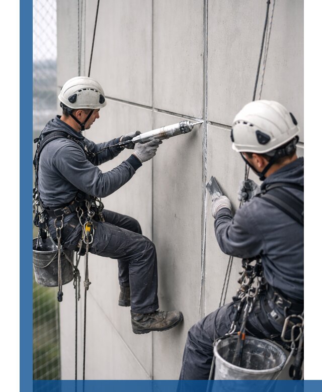 Первичная герметизация швов фасадов и кровель в Кирове-Чепецке