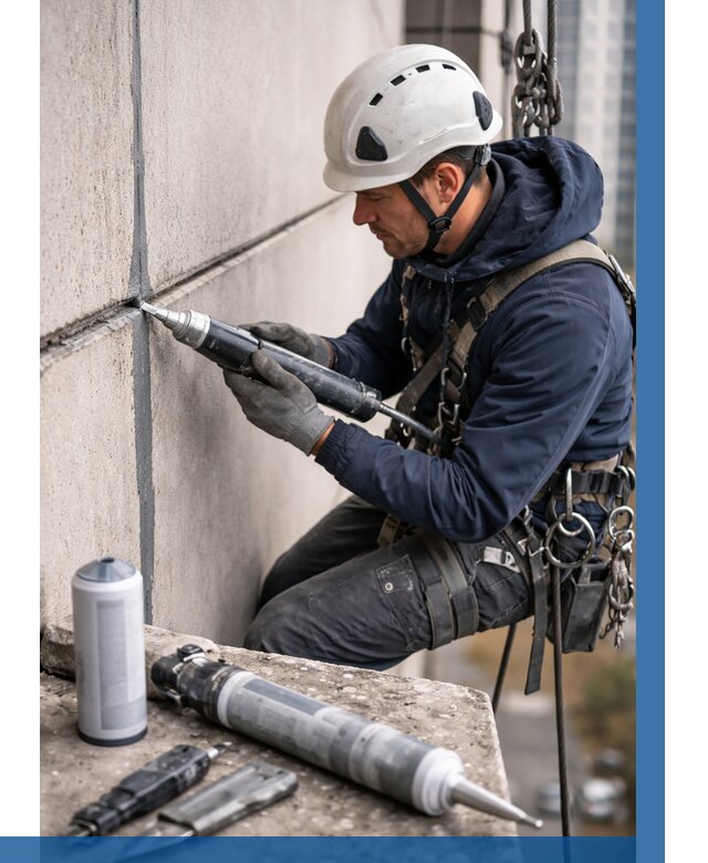 Вторичная герметизация швов в Кирове-Чепецке от 489 р. | ВЫСОТНИК-Крв