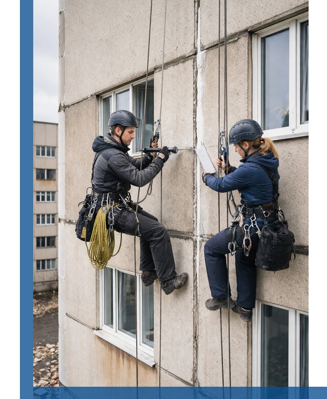 Герметизация межпанельных швов тёплым швом в Кирове-Чепецке