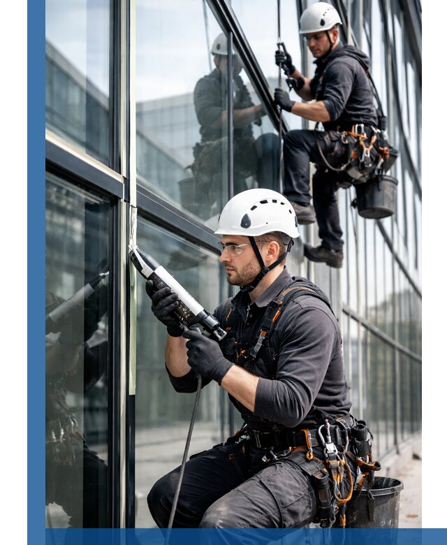 Герметизация витражных швов в Кирове-Чепецке для зданий и фасадов