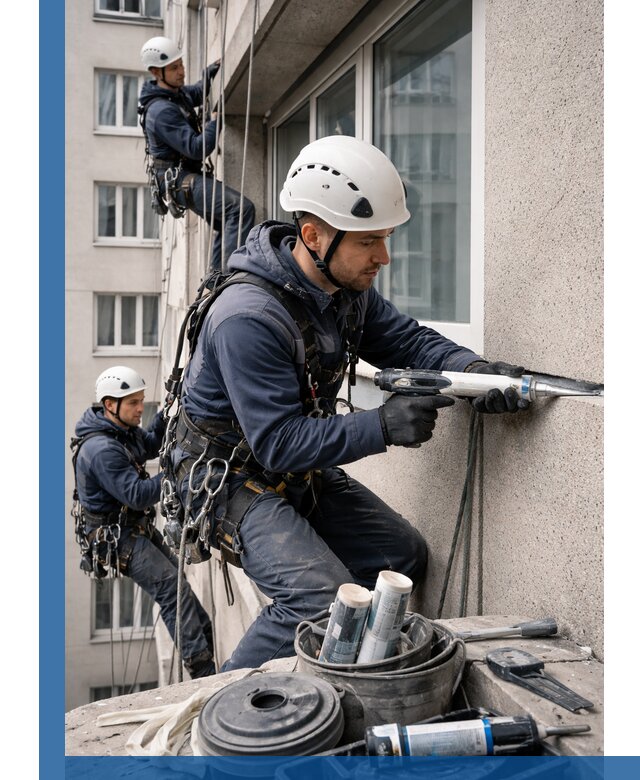 Герметизация швов лоджии в Кирове-Чепецке профессионально и надежно