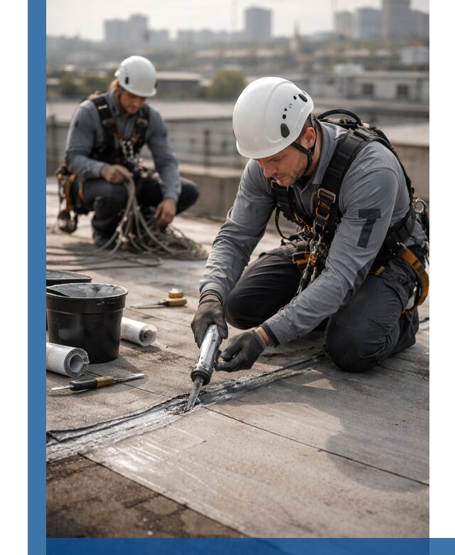 Аварийное и капитальное устранение протечек кровли в Кирове-Чепецке