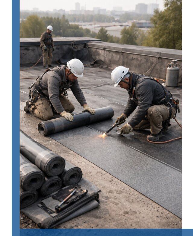 Монтаж мягкой кровли в Кирове-Чепецке профессионально и надежно