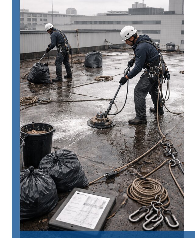 Плановая очистка кровли по графику в Кирове-Чепецке для безопасности