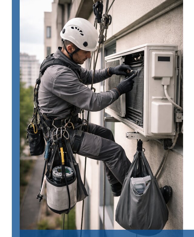 Обслуживание внешнего блока кондиционера в Кирове-Чепецке профессионально