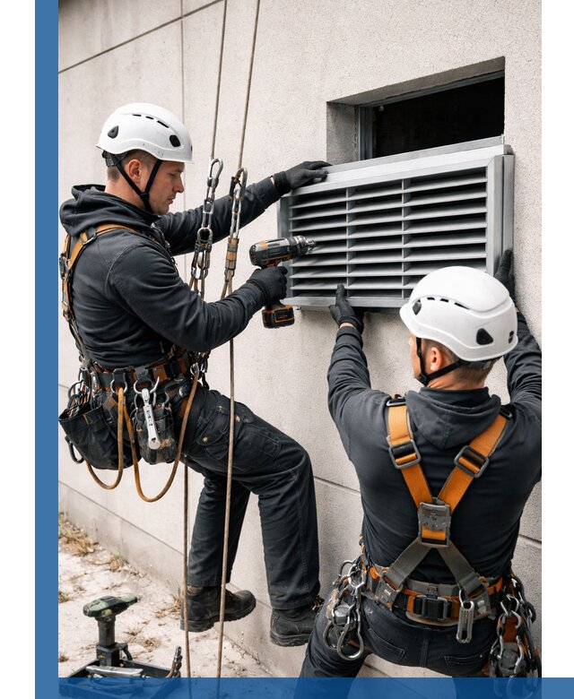 Монтаж вентиляционных решеток в Кирове-Чепецке профессиональный сервис