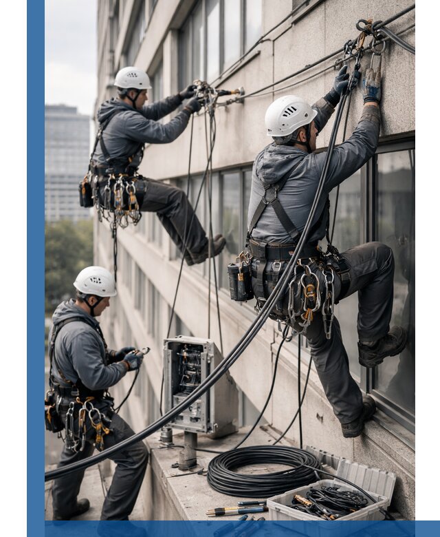 Прокладка оптоволоконного кабеля в Кирове-Чепецке под ключ с тестированием