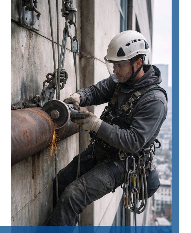 Резка металла на высоте в Кирове-Чепецке по цене от 4893 р. | ВЫСОТНИК-Крв