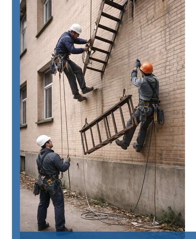 Демонтаж пожарной лестницы в Кирове-Чепецке быстро и безопасно