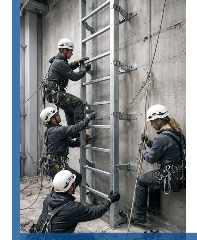 Монтаж металлических лестниц в Кирове-Чепецке под ключ со гарантией