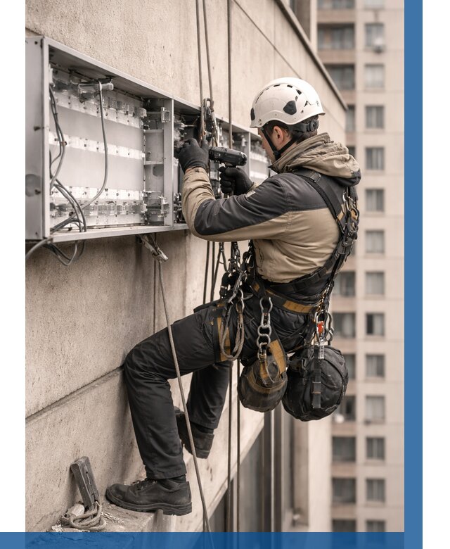 Ремонт вывески на высоте в Кирове-Чепецке от 4893 р. | ВЫСОТНИК-Крв