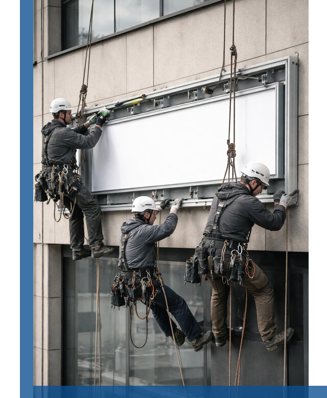 Профессиональный монтаж светового короба под ключ в Кирове-Чепецке