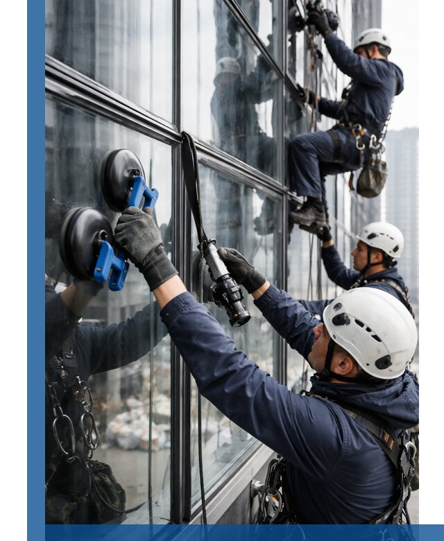 Радиусное остекление фасадов под ключ в Кирове-Чепецке с гарантиями