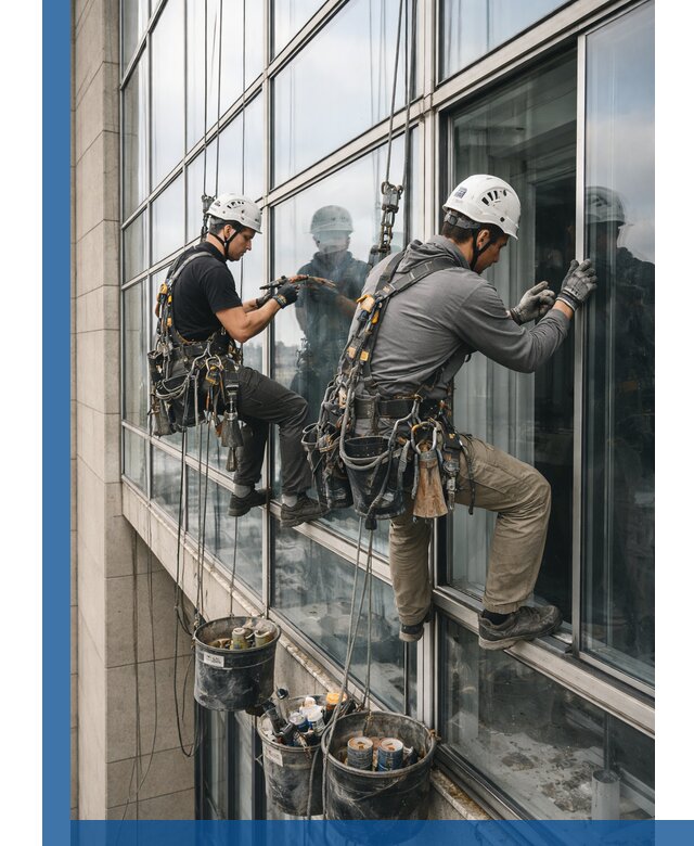 Ремонт витражных конструкций и фасадного остекления в Кирове-Чепецке