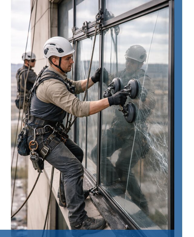 Замена стекла в витраже в Кирове-Чепецке под ключ от 9243 р. | ВЫСОТНИК-Крв