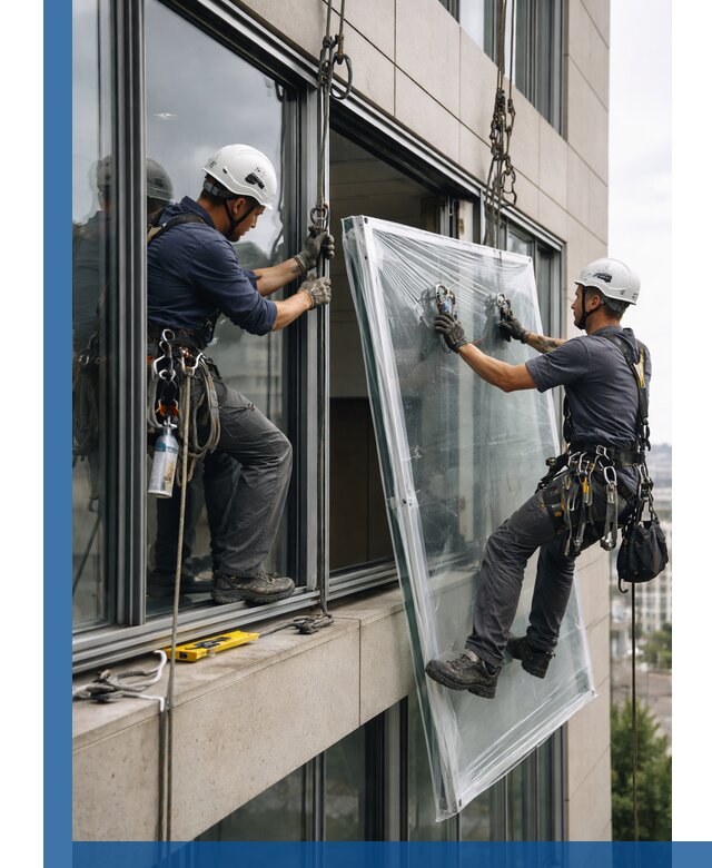 Профессиональная замена стекла в витраже в Кирове-Чепецке с гарантией