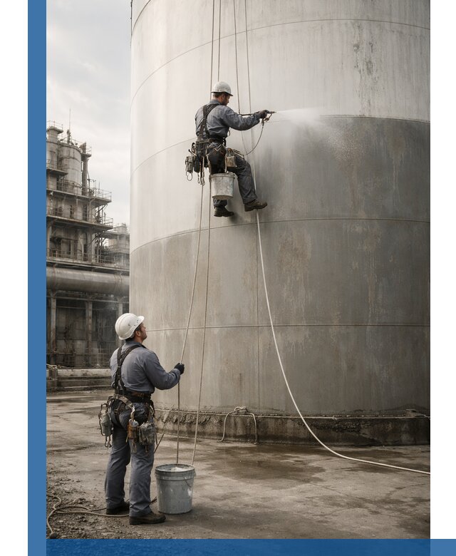 Покраска стальных резервуаров и емкостей в Кирове-Чепецке профессионально