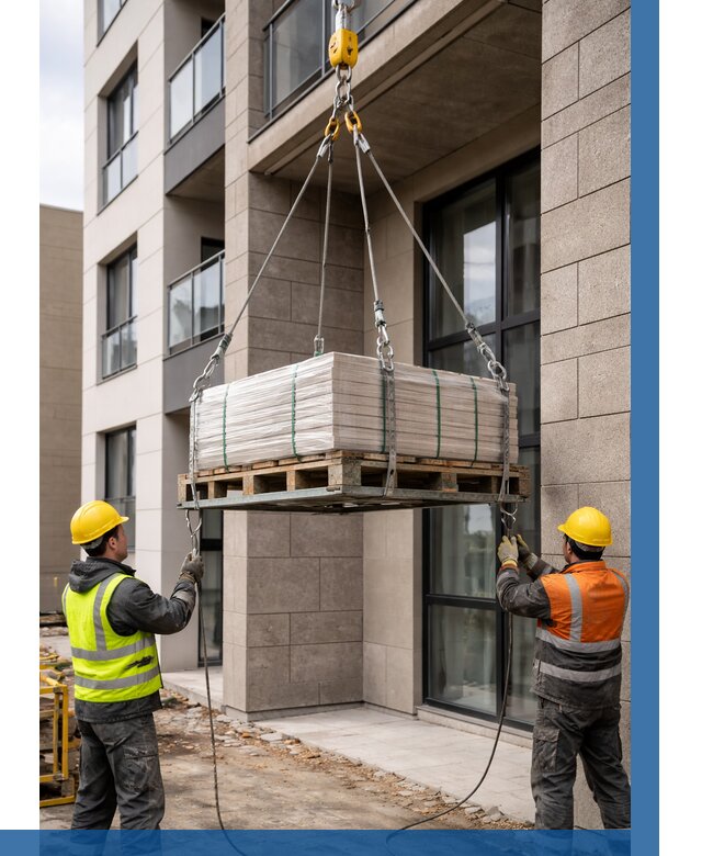 Подъем керамогранита на этаж в Кирове-Чепецке от 3806 р. | ВЫСОТНИК-Крв