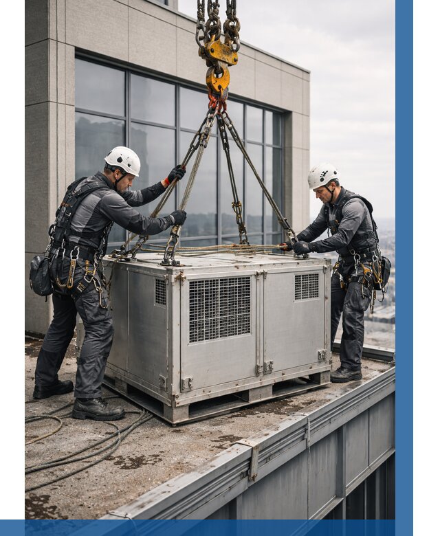 Такелажные работы на высоте в Кирове-Чепецке от 8699 р. | ВЫСОТНИК-Крв