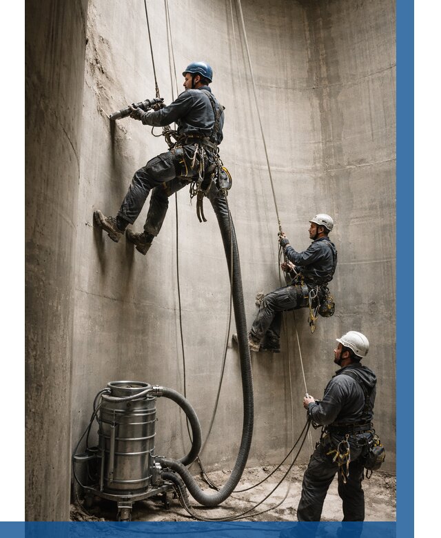 Зачистка силосов в Кирове-Чепецке от 4893 р. Договор и смета ВЫСОТНИК-Крв