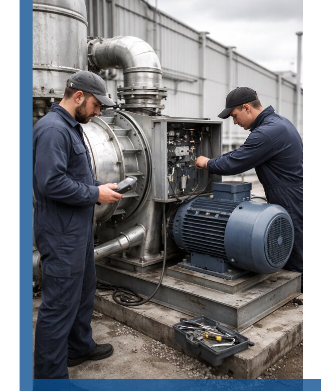 Техническое обслуживание промышленного оборудования в Кирове-Чепецке