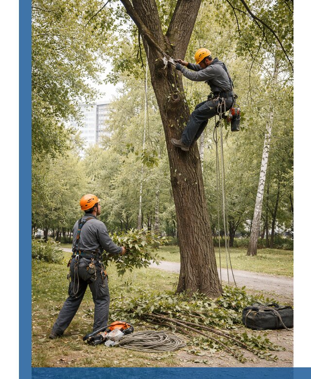 Санитарная обрезка деревьев в Кирове-Чепецке, профессионально и безопасно