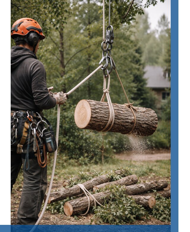 Валка деревьев частями в Кирове-Чепецке от 8156 р. | ВЫСОТНИК-Крв