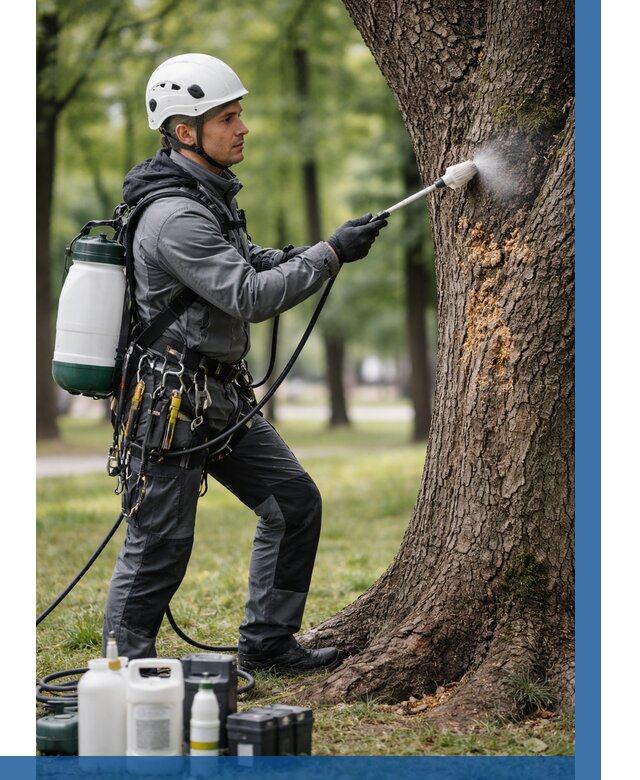 Обработка деревьев от вредителей в Кирове-Чепецке от 4893 р. | ВЫСОТНИК-Крв